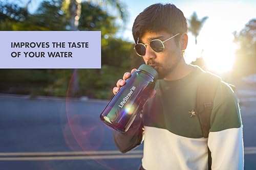 BPA-Free Water Filter Bottle for Travel and Everyday Use