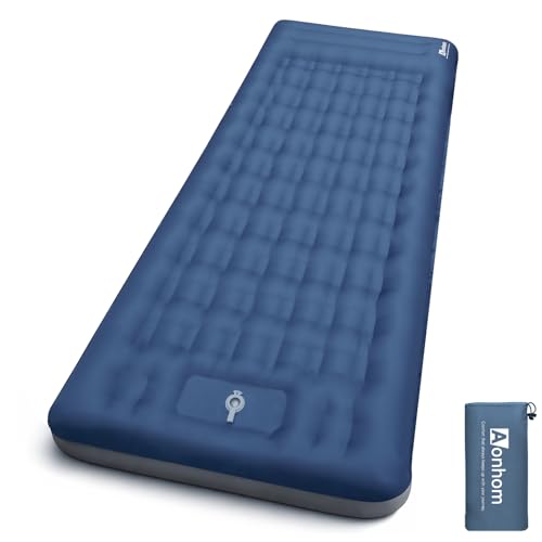 Extra-Wide 6-Inch Sleeping Pad with Pillow and Foot Pump