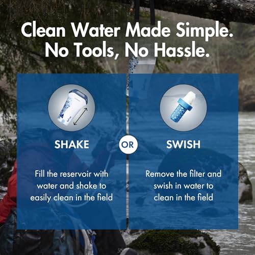6-Liter Gravity Water Filter for Camping and Backpacking