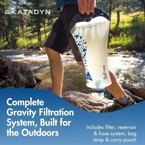 6-Liter Gravity Water Filter for Camping and Backpacking