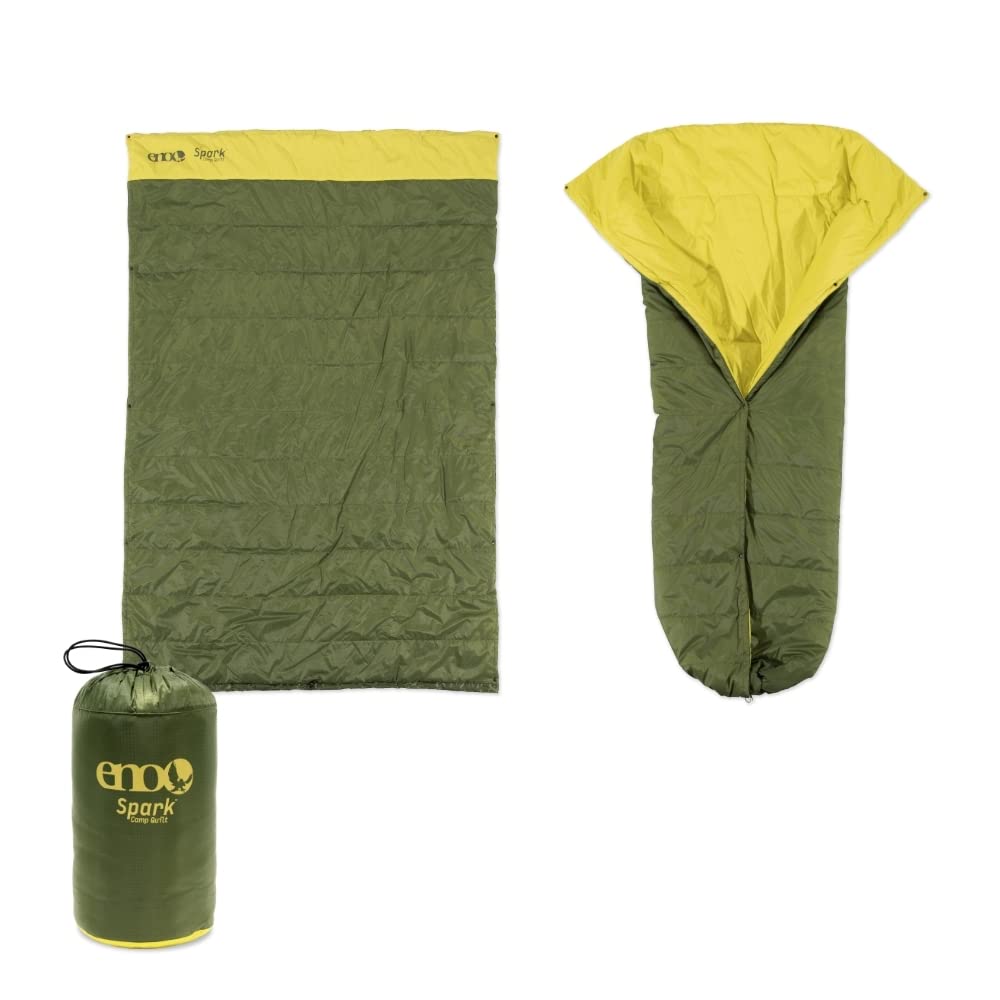 Convertible Camp Quilt, Hammock Blanket and Sleeping Bag