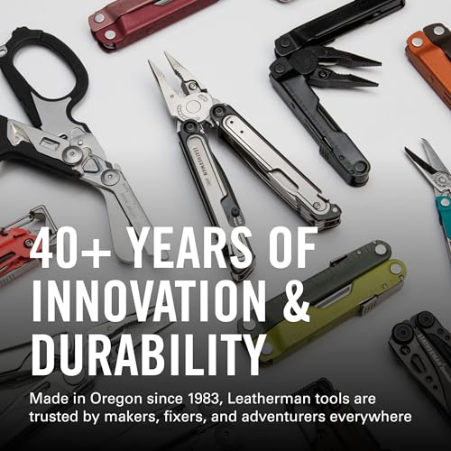 Stainless Steel Multi-Tool with Spring-Action Pliers and Scissors