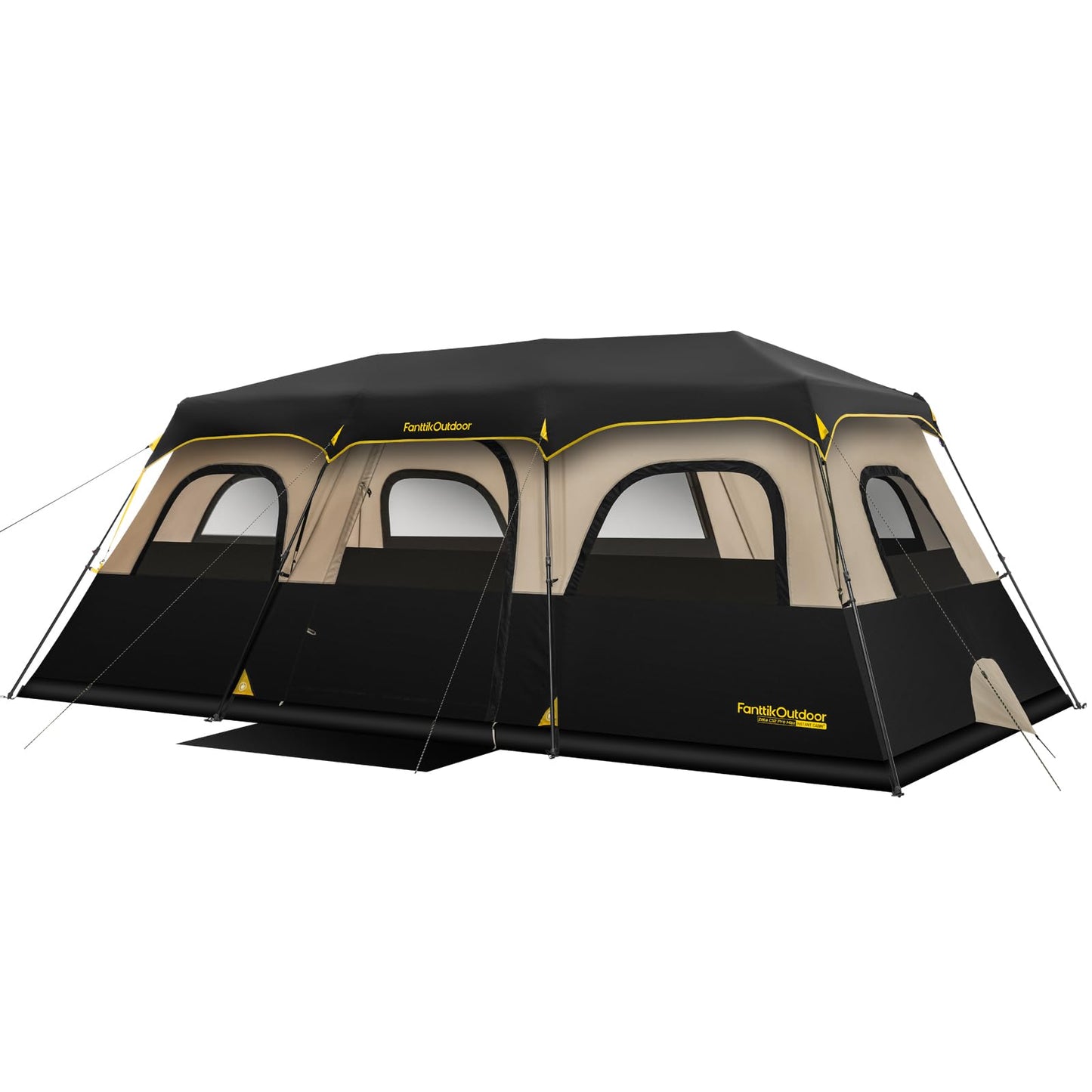 Instant Cabin Camping Tent with Rainfly and Carry Bag