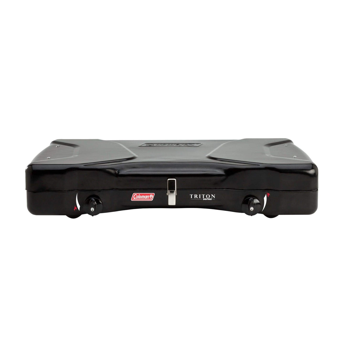 Portable 2-Burner Propane Camping Stove with Wind Guards