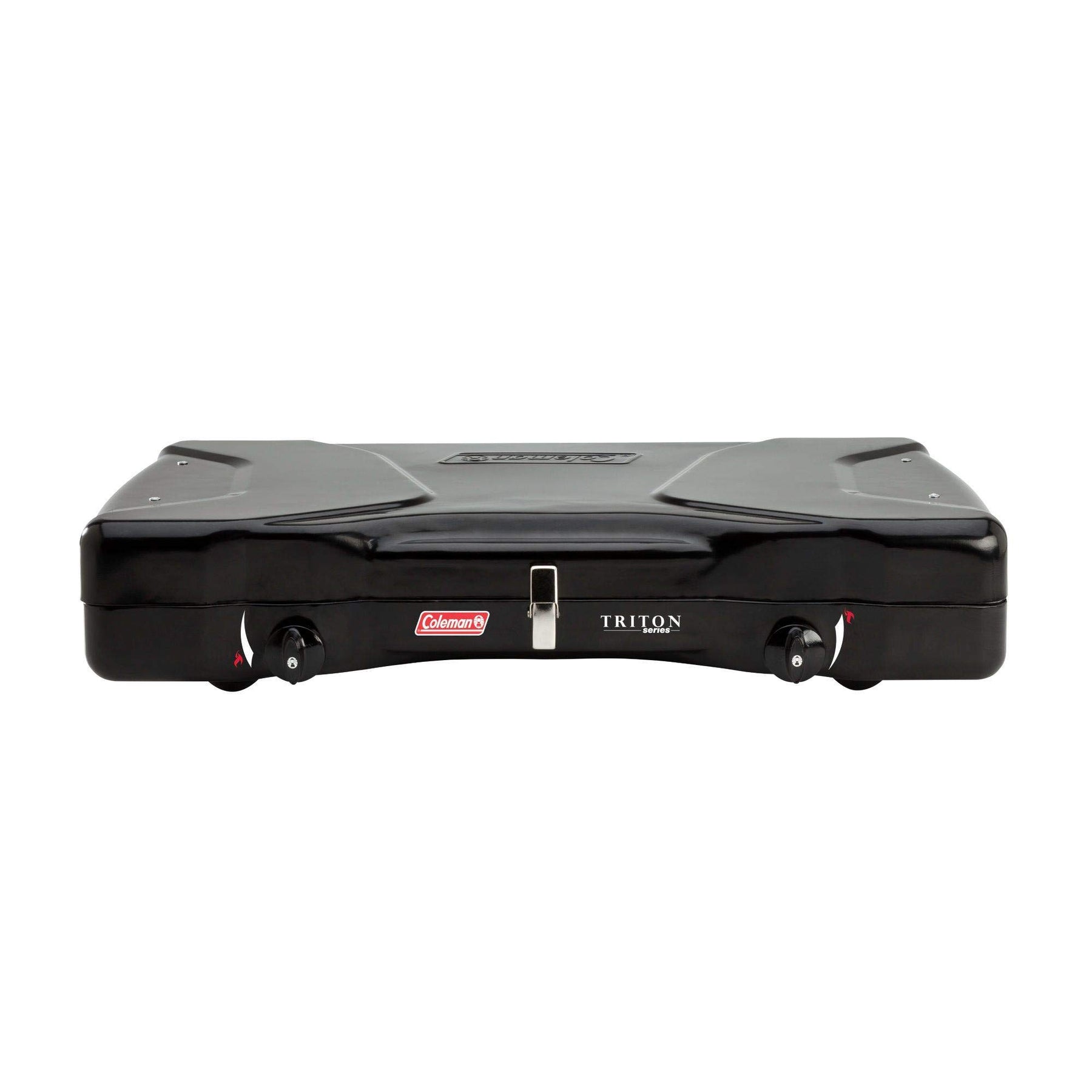 Portable 2-Burner Propane Camping Stove with Wind Guards