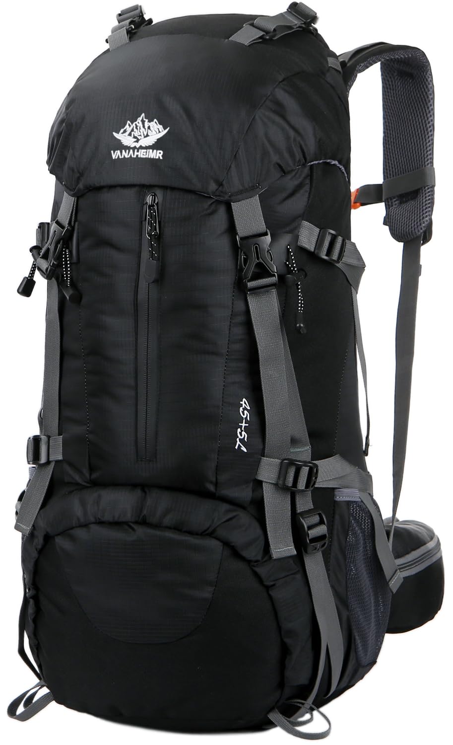 Lightweight 50L Hiking Backpack with Rain Cover