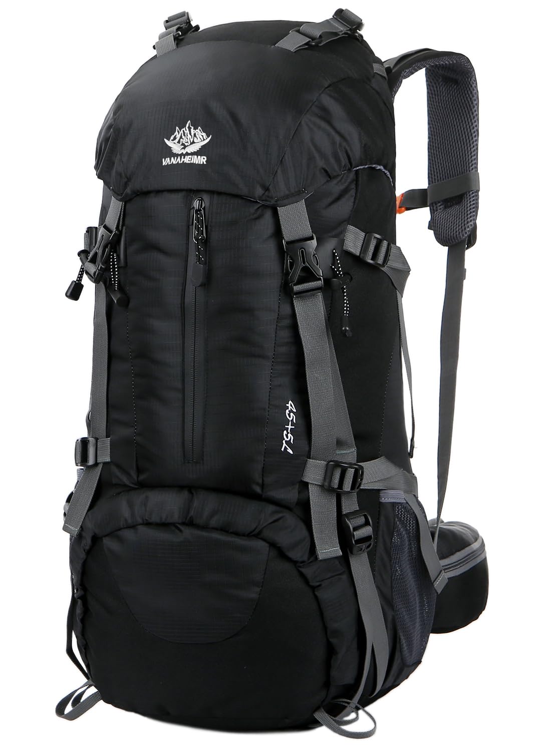 Waterproof 50L Hiking Backpack with Rain Cover