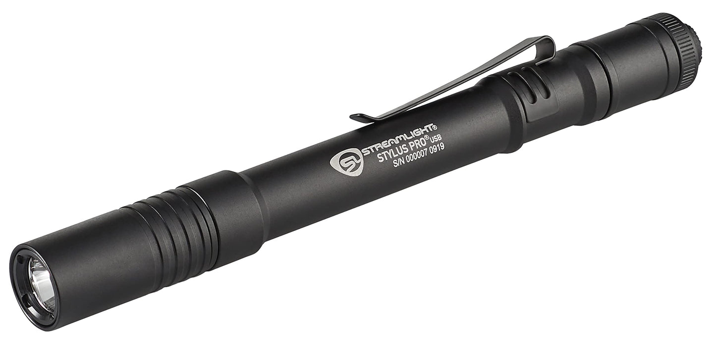 350-Lumen Rechargeable LED Penlight with Nylon Holster