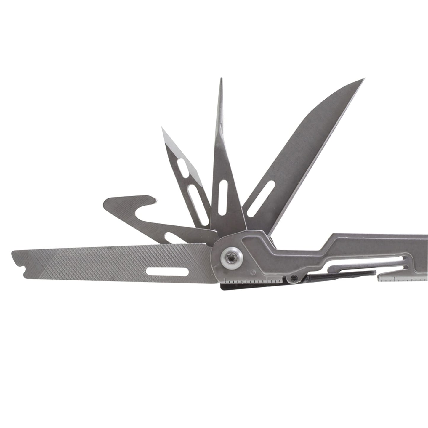 18-in-1 Compact Stainless Steel Multi-Tool with Pliers