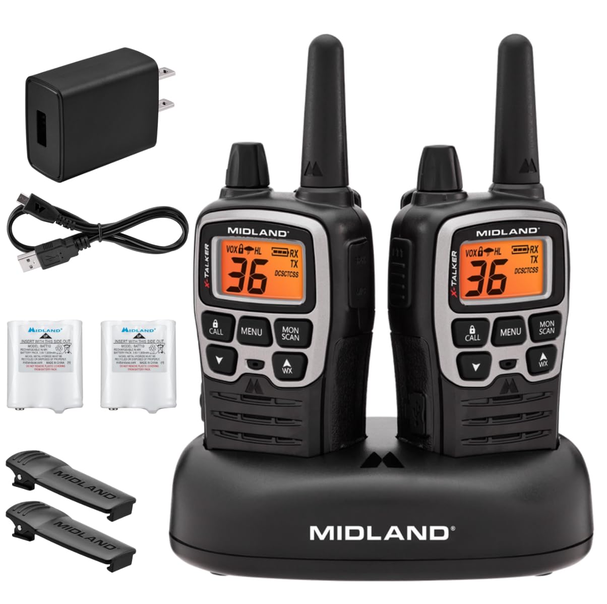 Long-Range Two-Way Radios with NOAA Weather Alerts