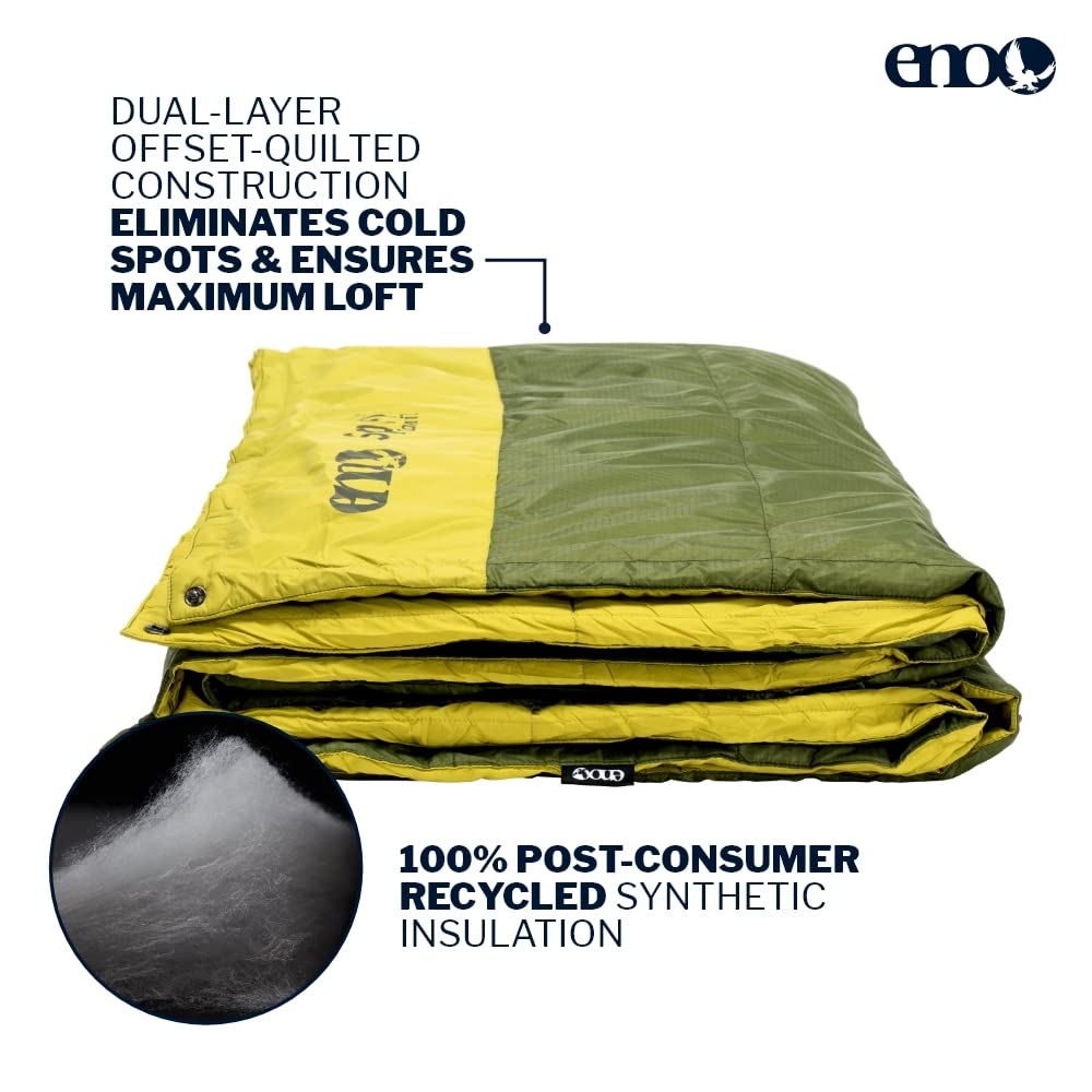 Convertible Camp Quilt, Hammock Blanket and Sleeping Bag