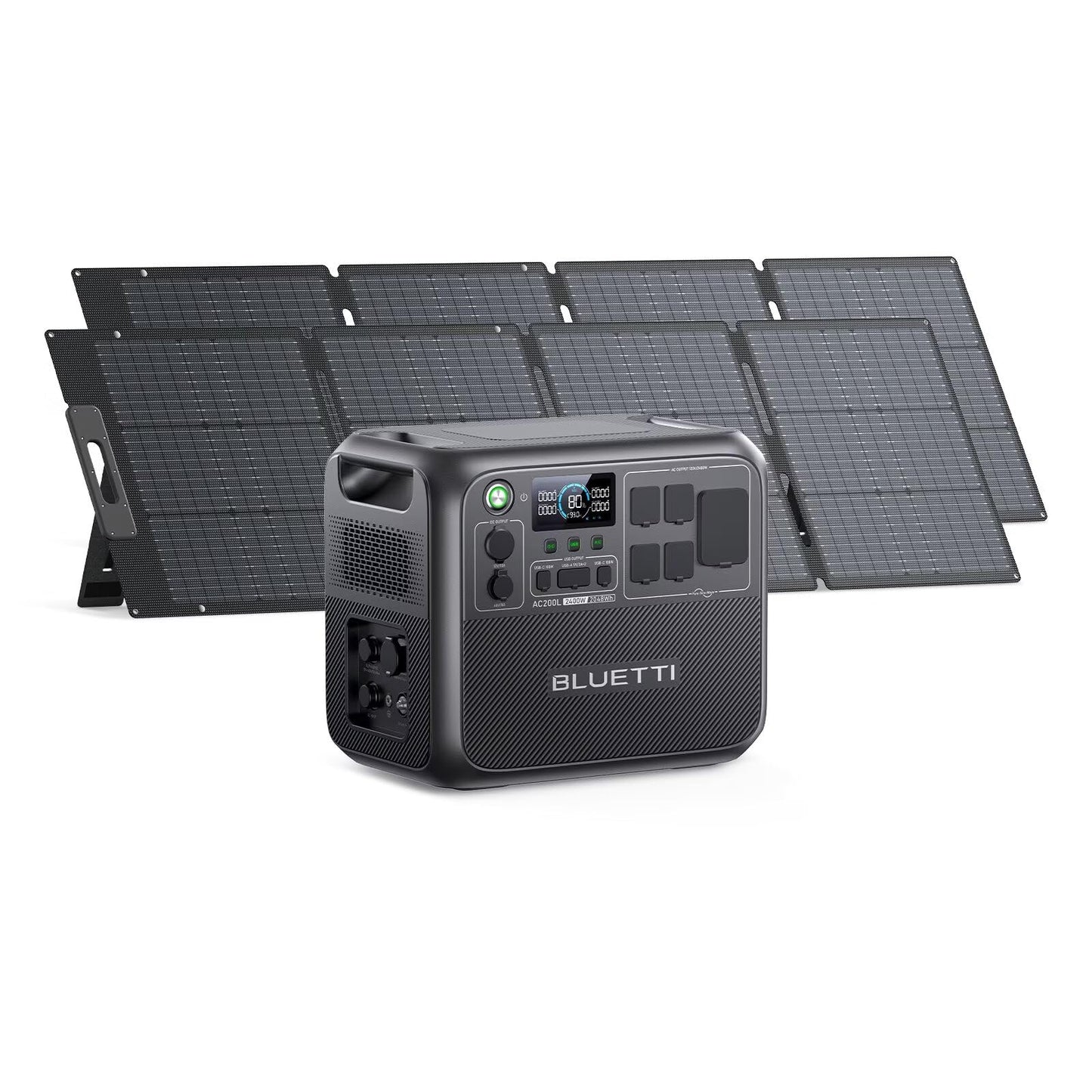2048Wh LiFePO4 Portable Power Station with 2400W Output