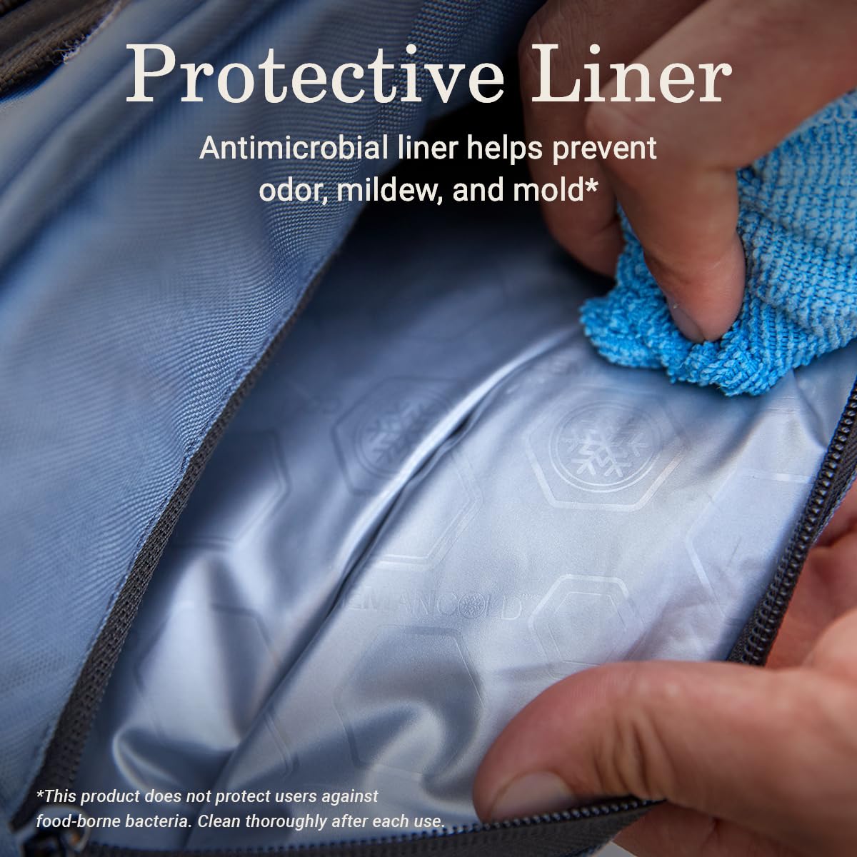 Leakproof 16-Can Soft Cooler Backpack with Ice Retention