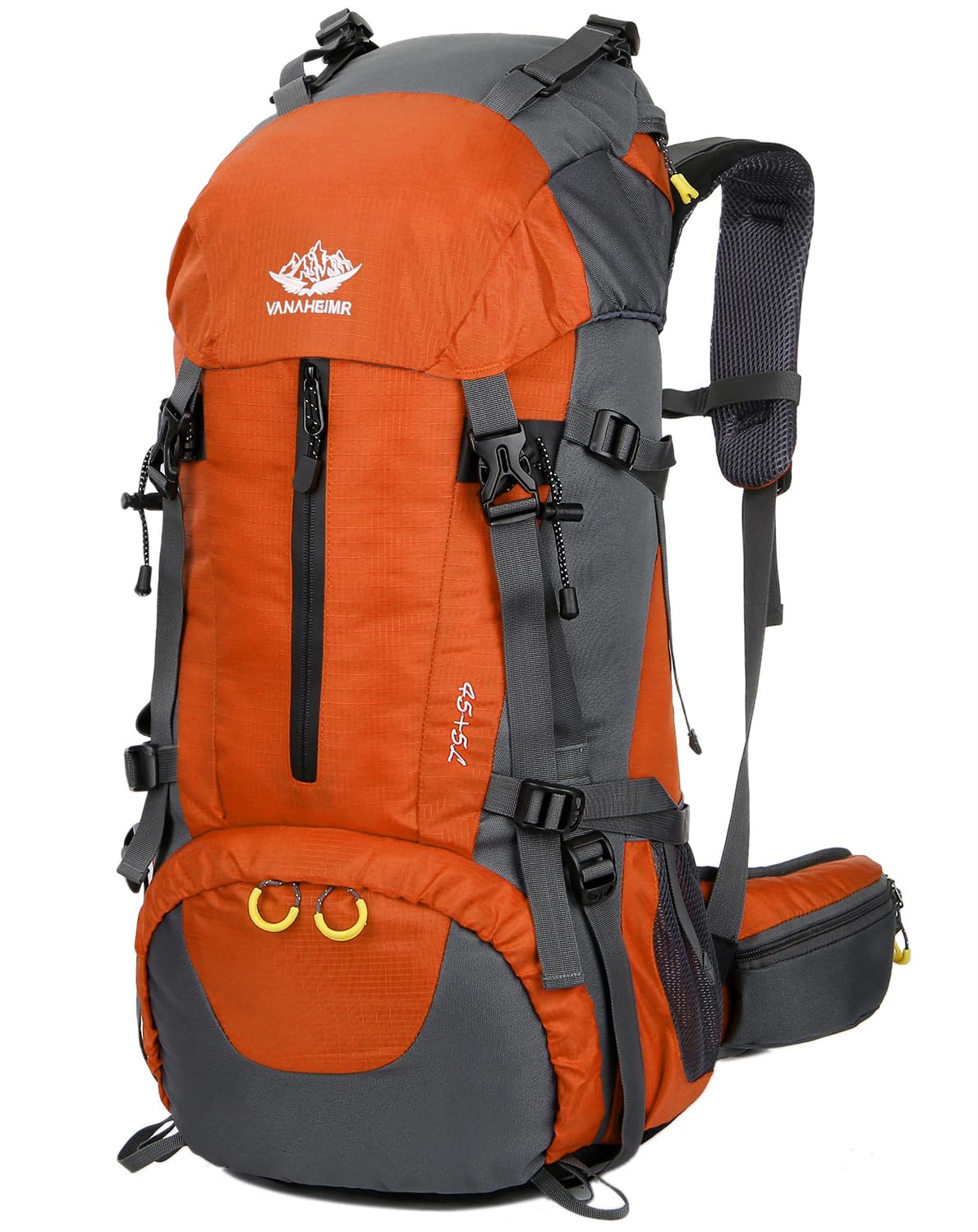 Lightweight 50L Hiking Backpack with Rain Cover