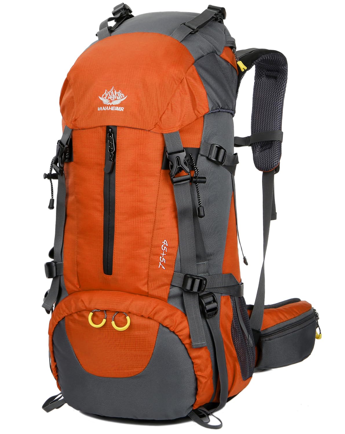 Waterproof 50L Hiking Backpack with Rain Cover