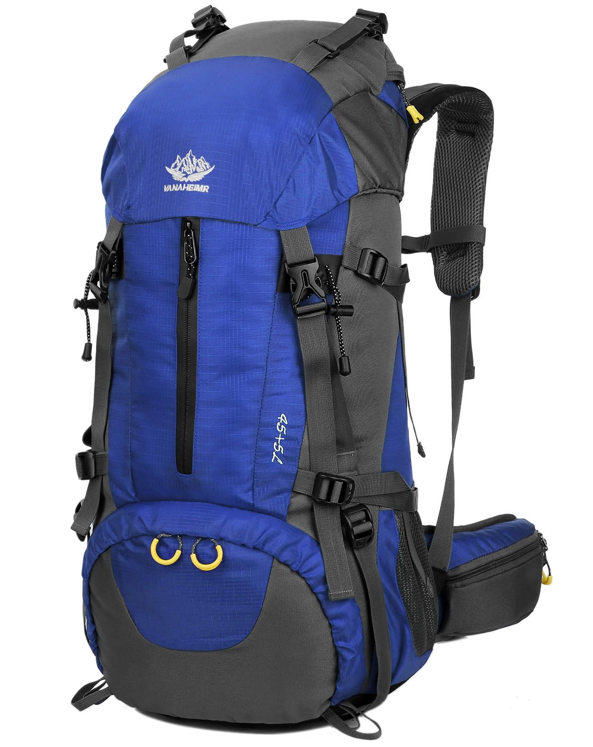 Waterproof 50L Hiking Backpack with Rain Cover