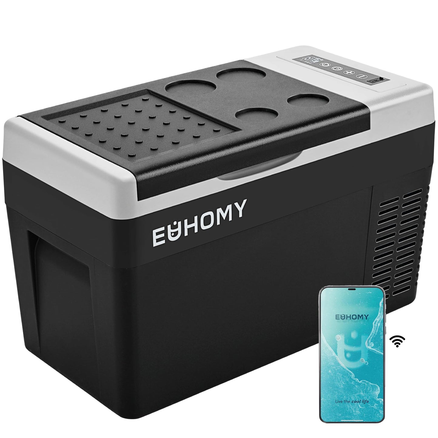 EUHOMY 12 Volt Refrigerator,