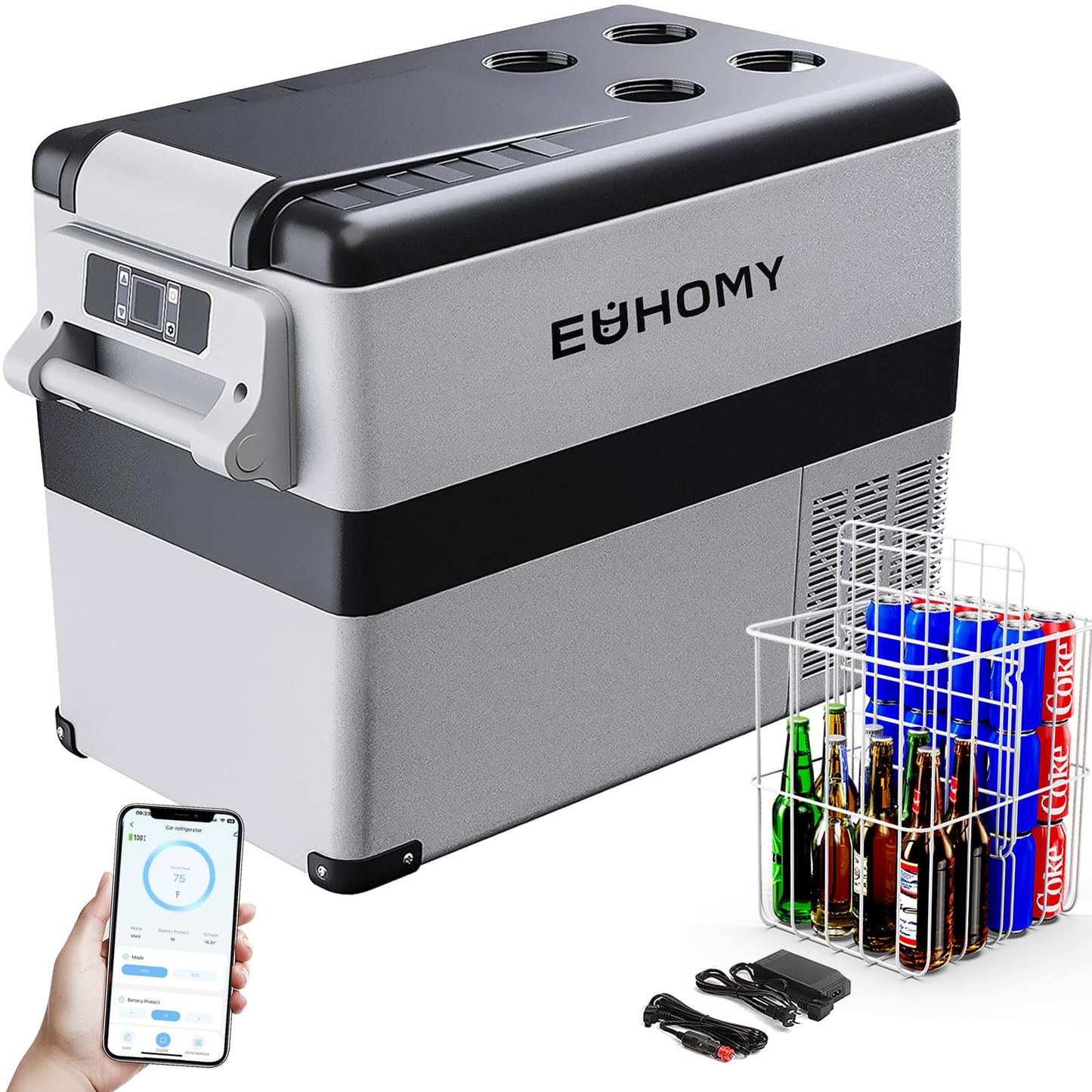 EUHOMY 12 Volt Refrigerator,