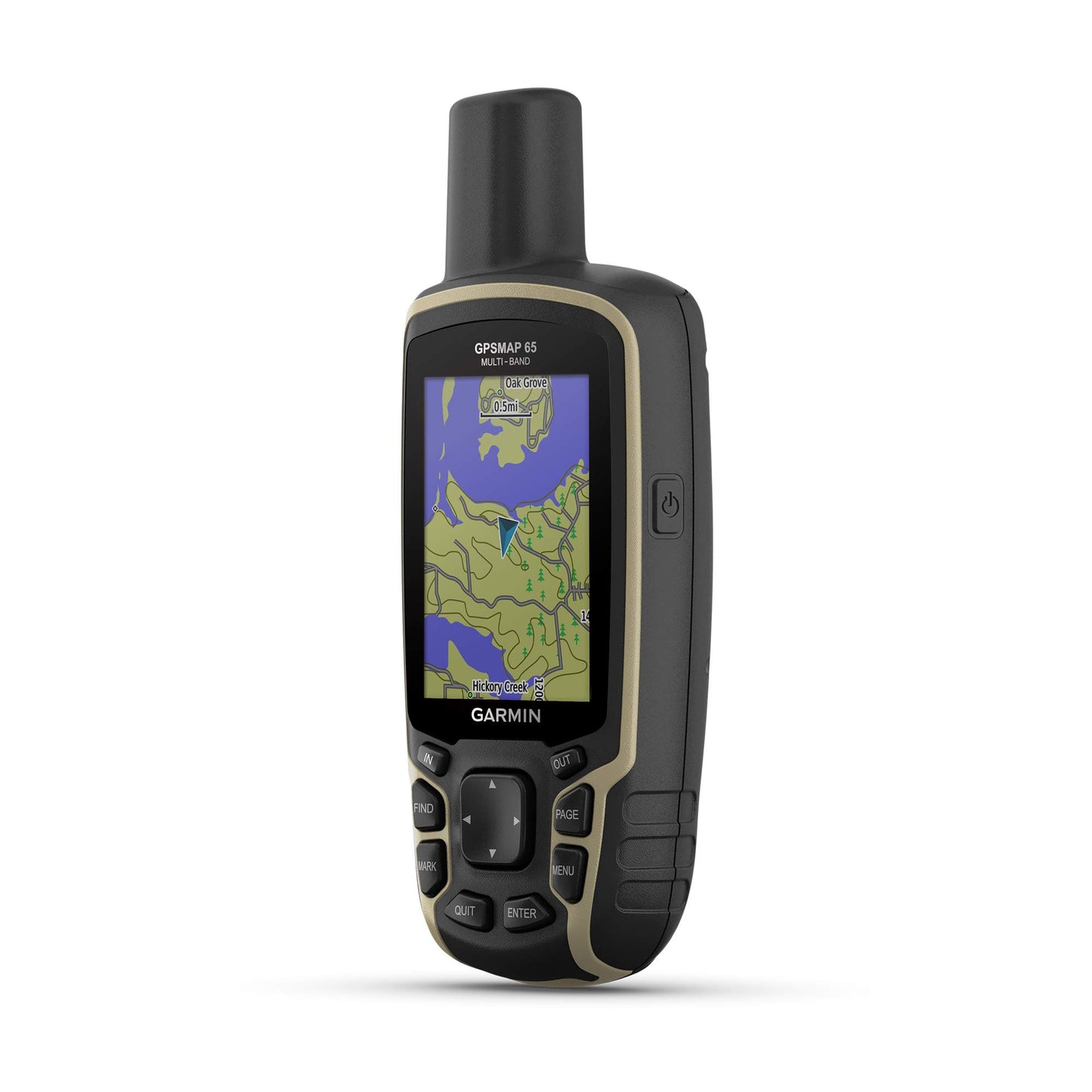 Multi-Band Handheld GPS Navigator with Altimeter and Compass