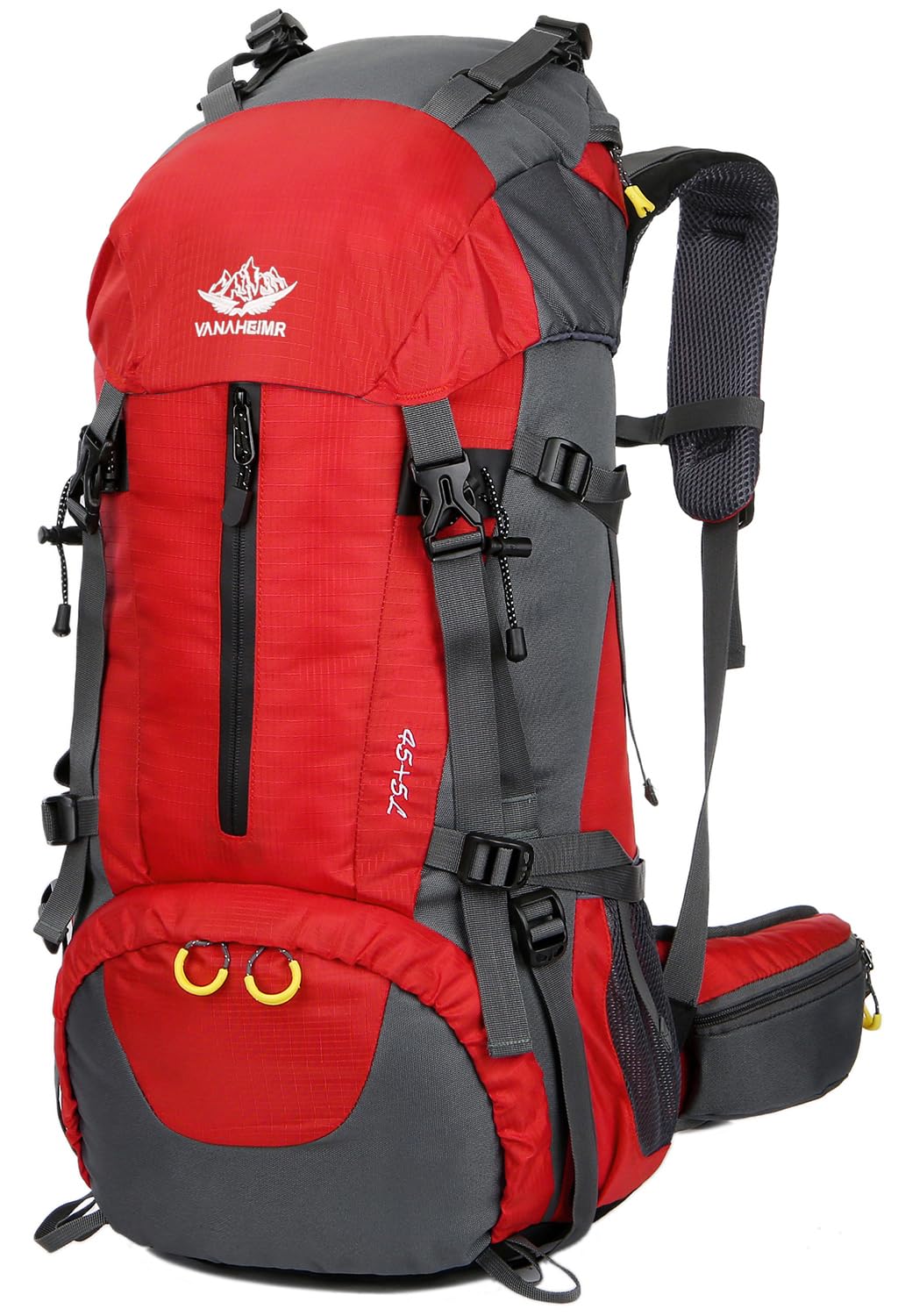 Lightweight 50L Hiking Backpack with Rain Cover