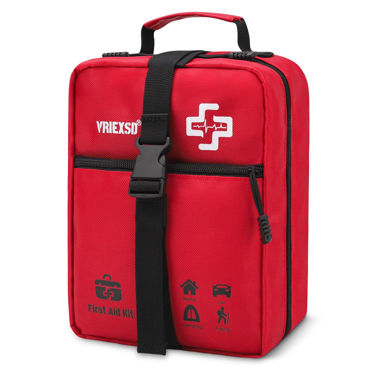 400-Piece Large Emergency First Aid Kit for Home and Outdoors