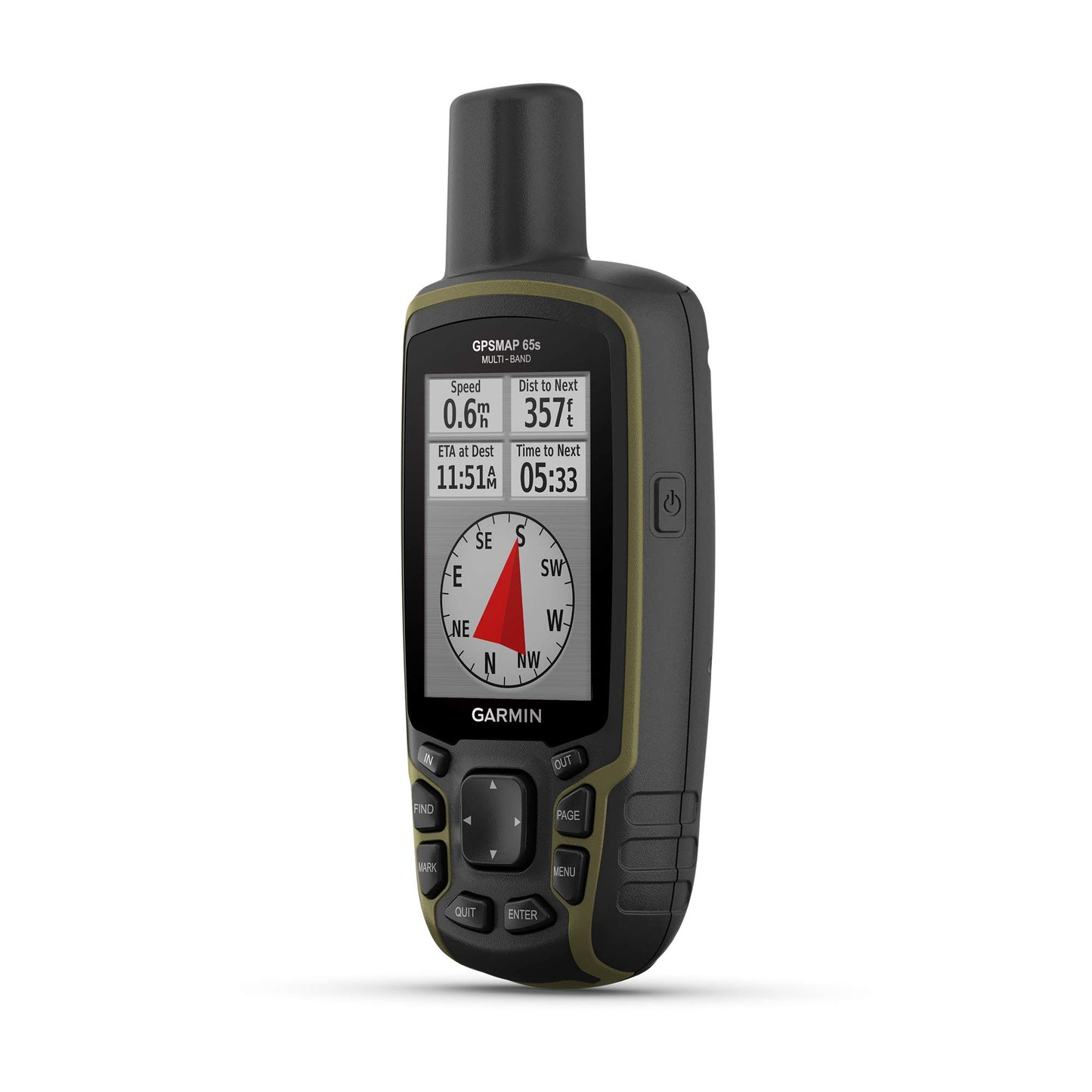 Multi-Band Handheld GPS Navigator with Altimeter and Compass