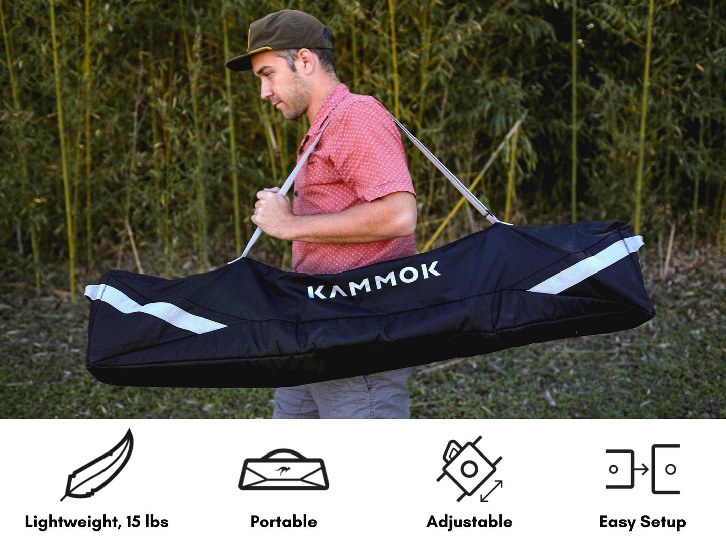 Portable Hammock Stand with Carry Bag