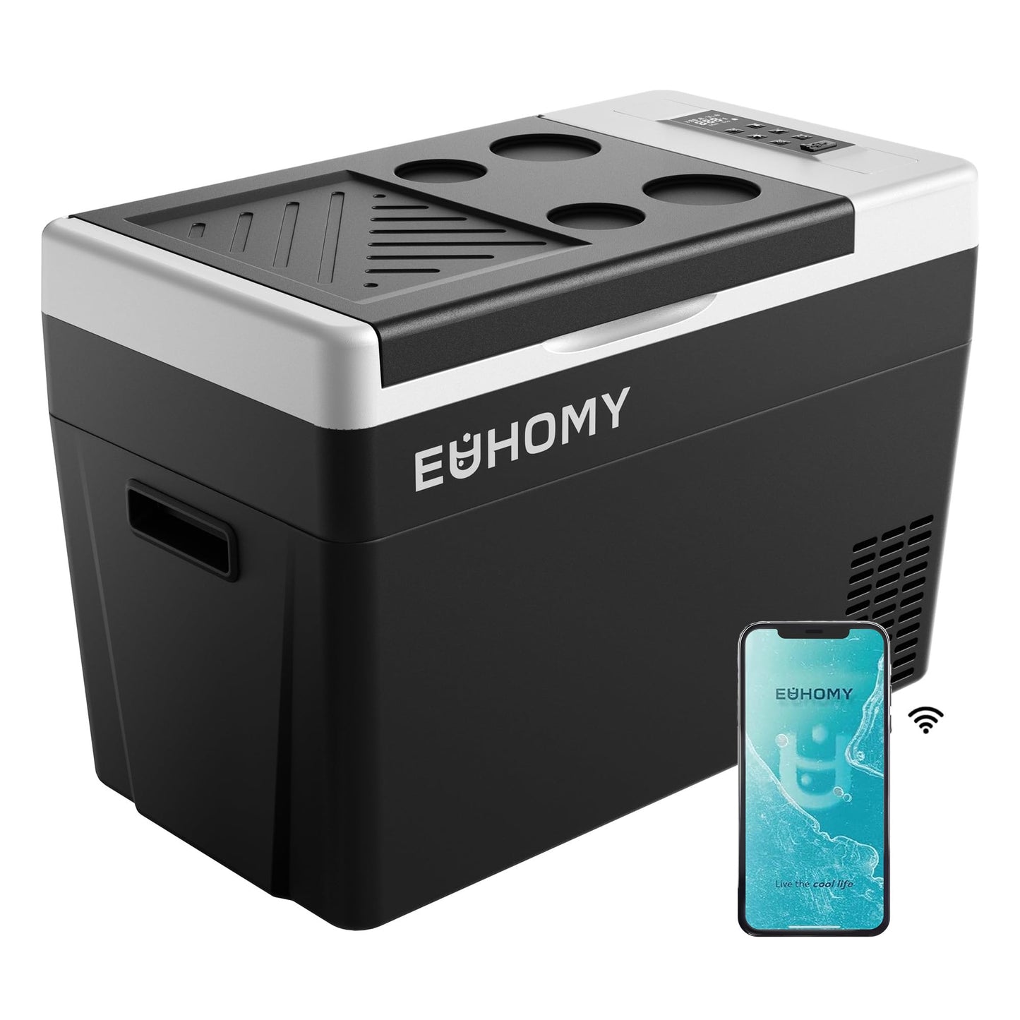 EUHOMY 12 Volt Refrigerator,