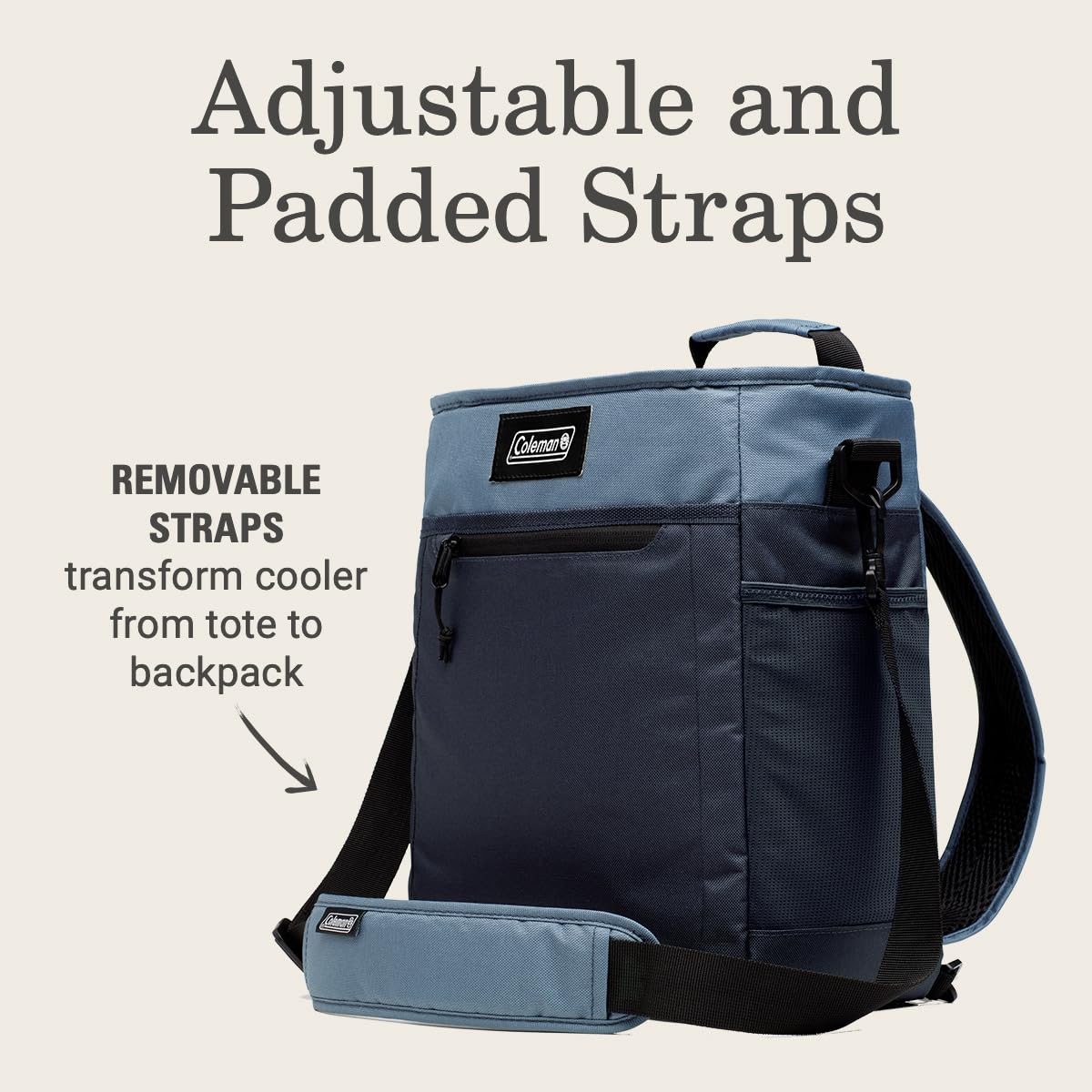 Leakproof 16-Can Soft Cooler Backpack with Ice Retention