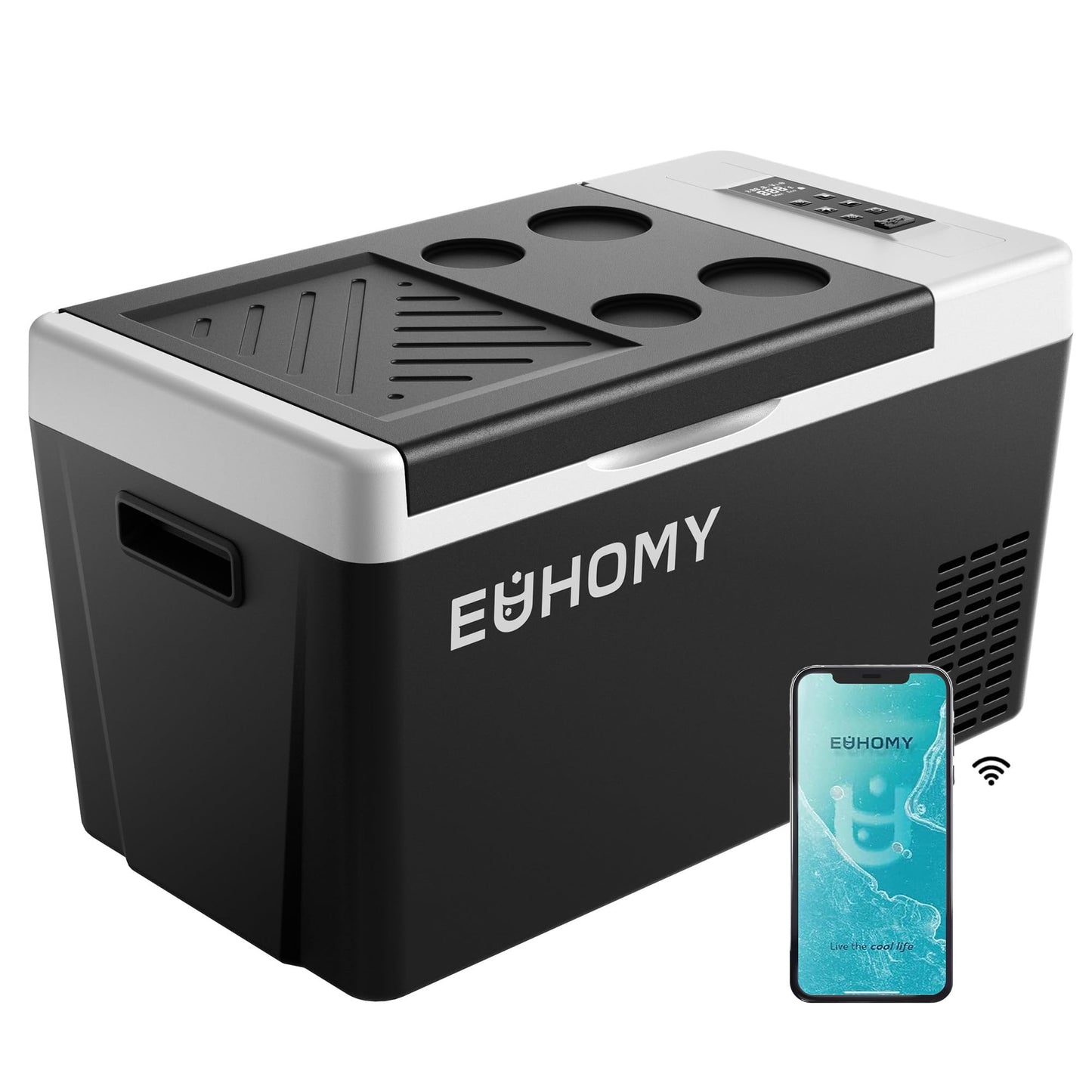 EUHOMY 12 Volt Refrigerator,