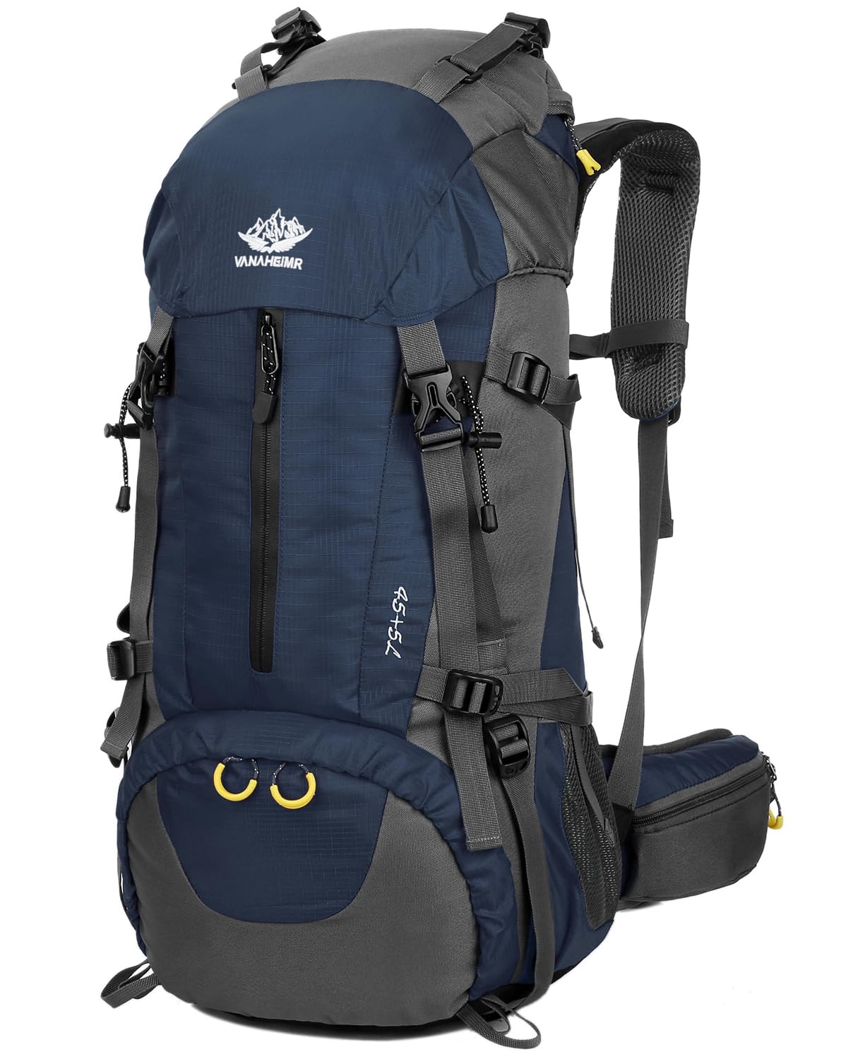 Waterproof 50L Hiking Backpack with Rain Cover