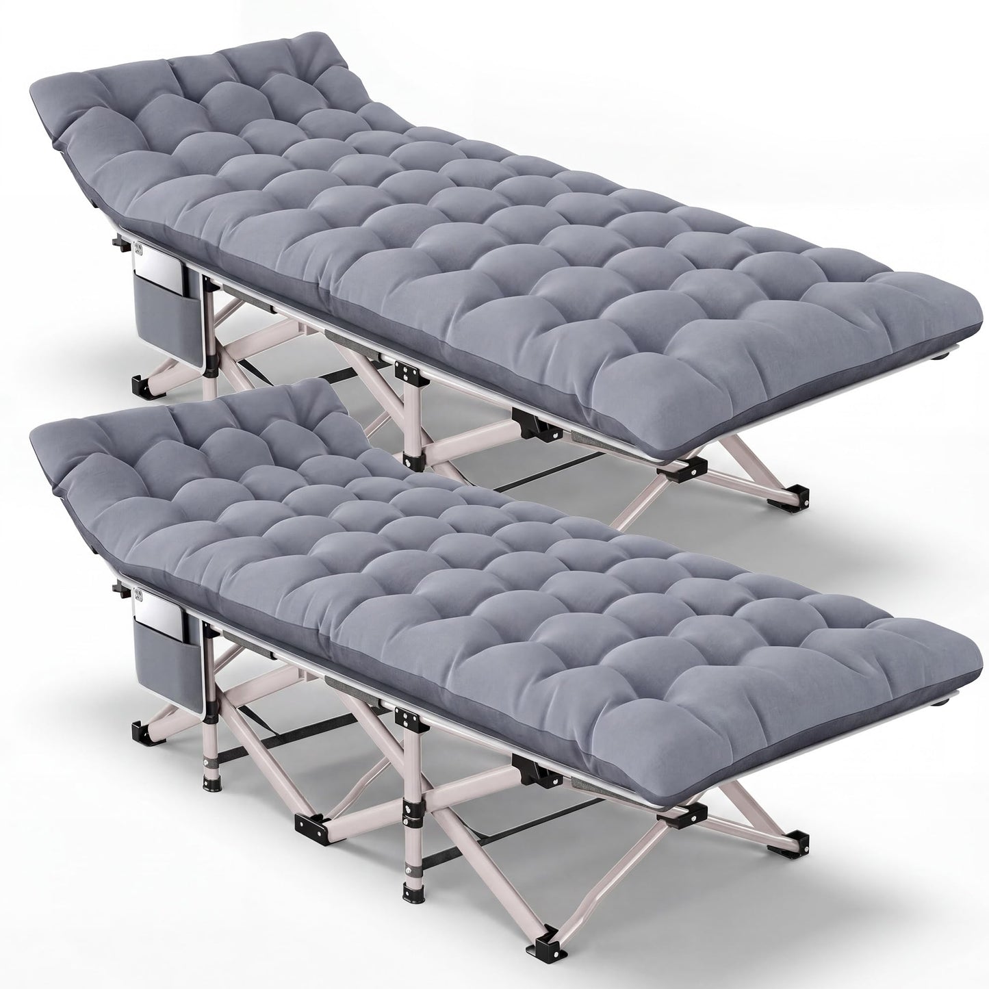 LUCKPRO Folding Camping Cot for Adults