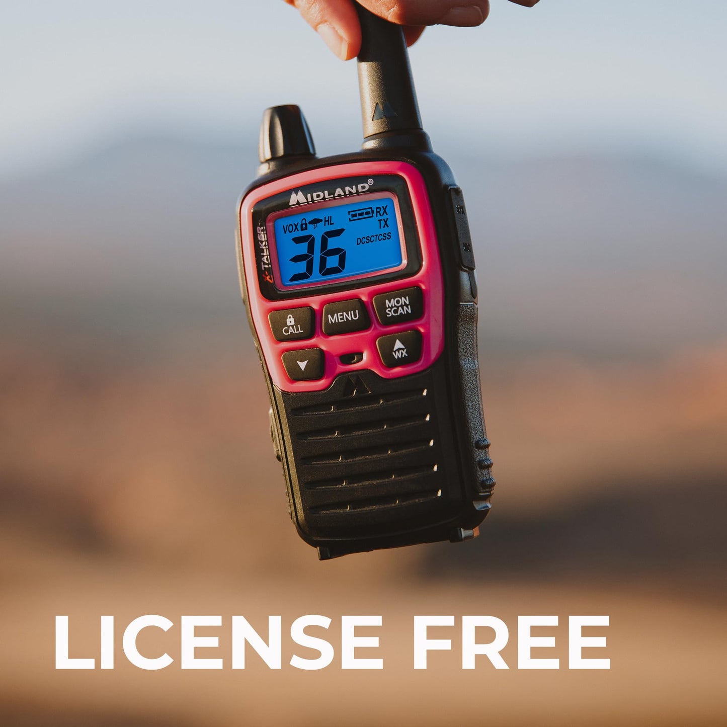 Long-Range Two-Way Radios with NOAA Weather Alerts