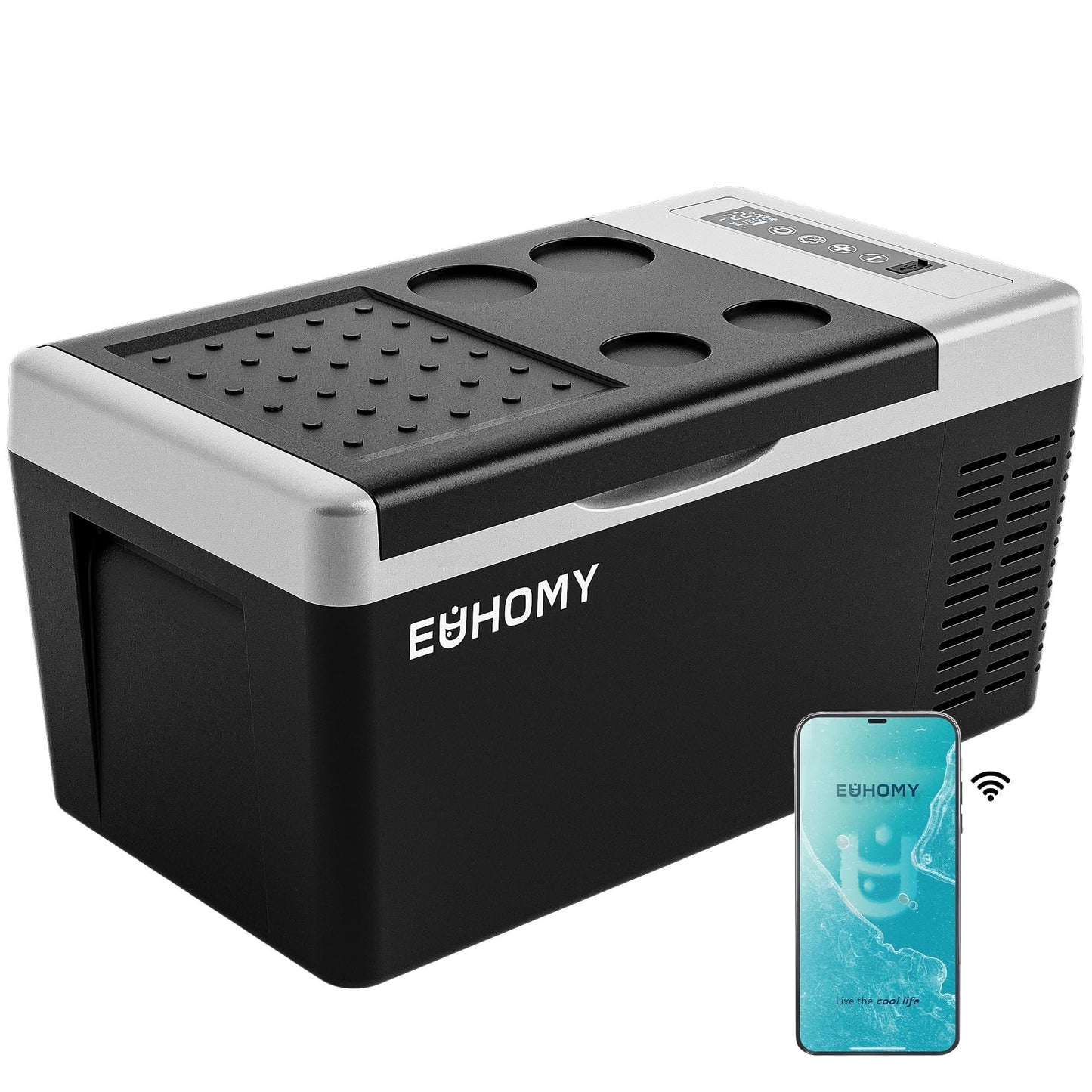 EUHOMY 12 Volt Refrigerator,
