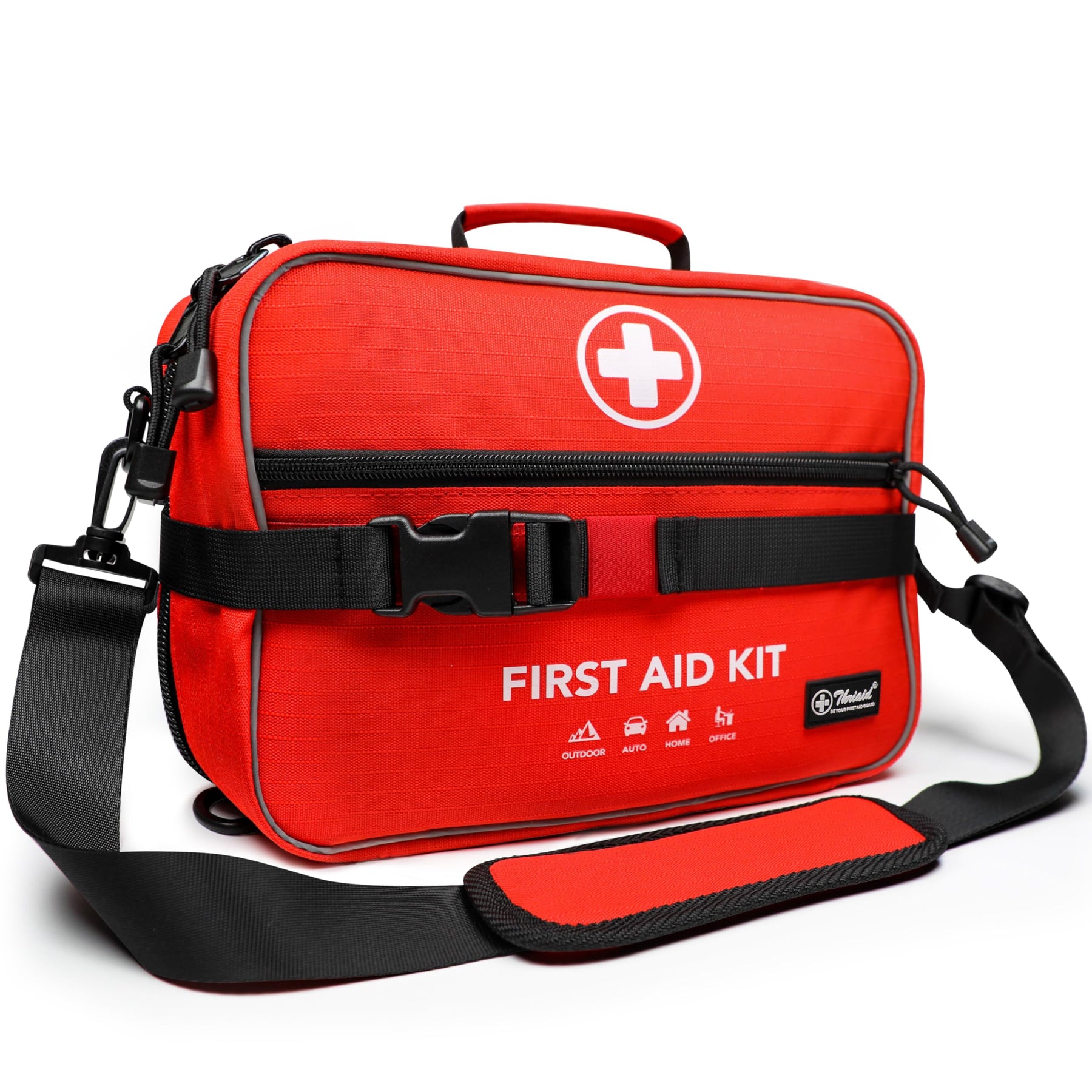 430-Piece Waterproof Emergency First Aid and Trauma Kit