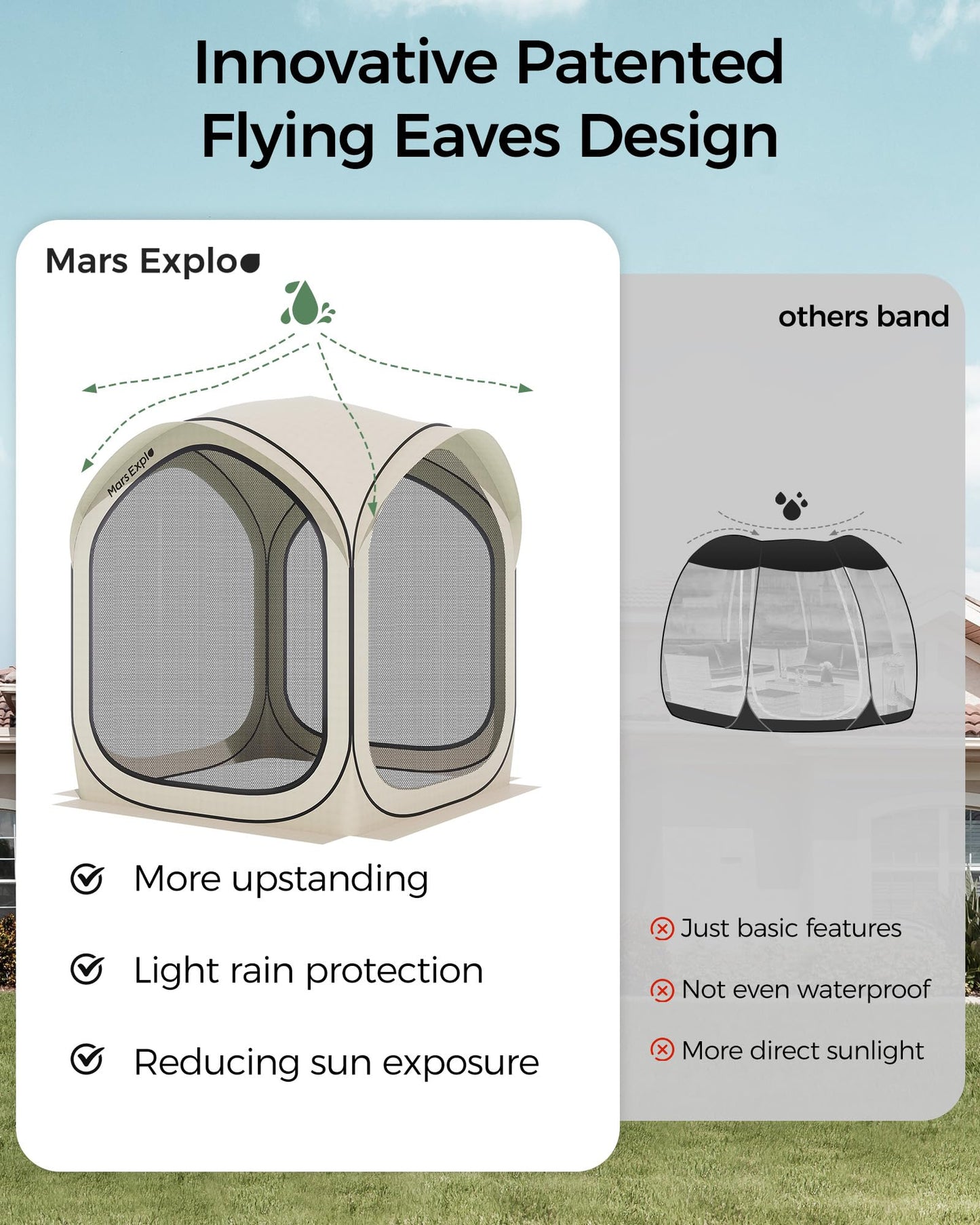 Pop-Up Screen House Tent