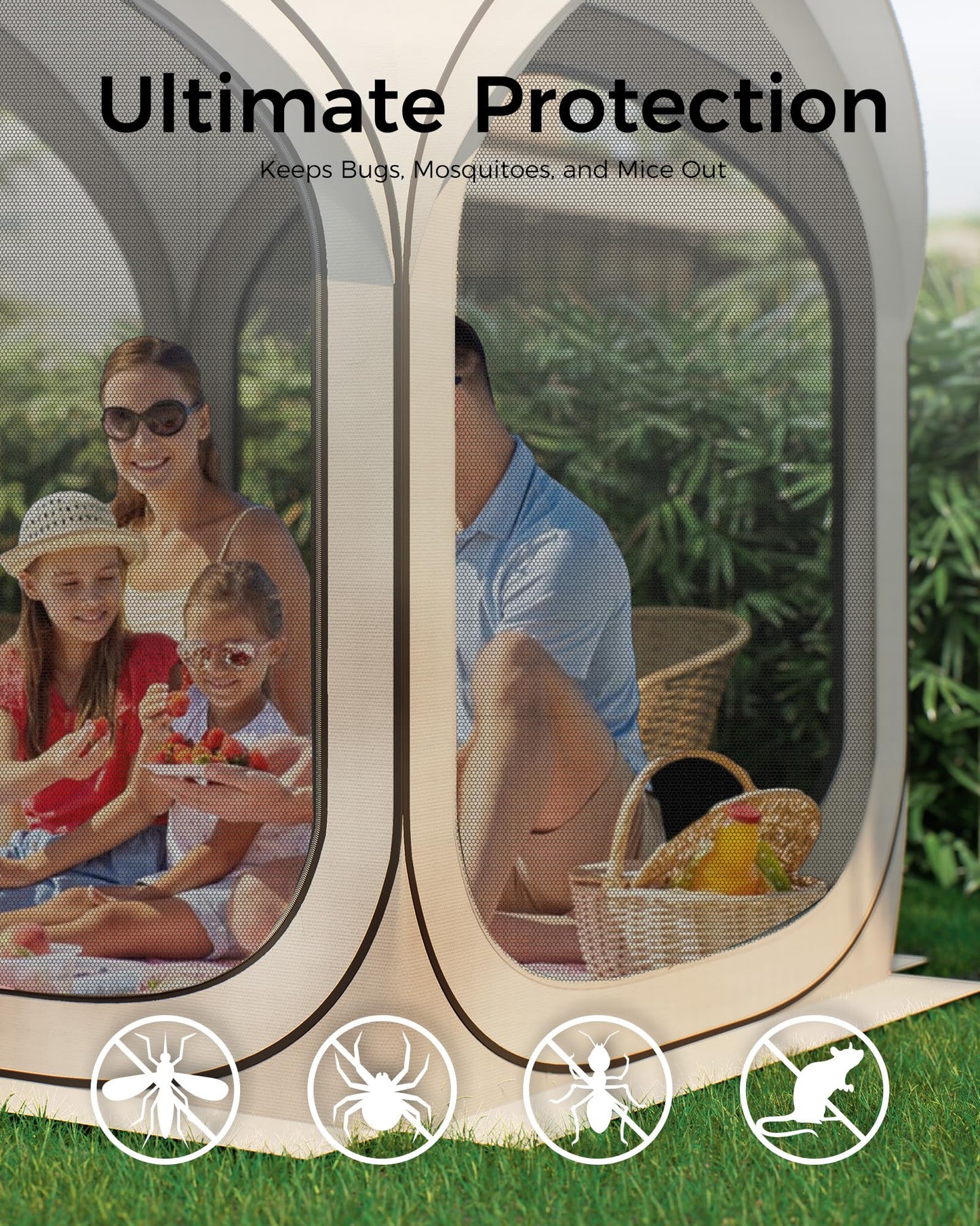 Pop-Up Screen House Tent