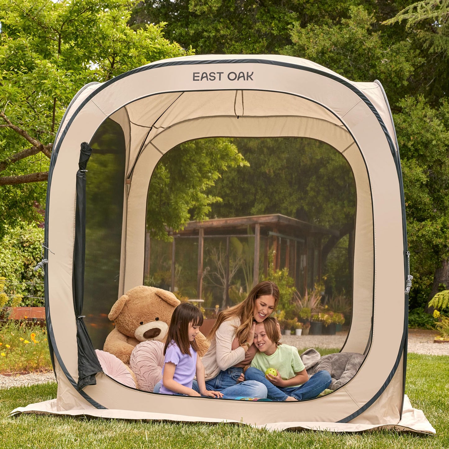 Portable Pop-Up Screen House Tent with Carry Bag