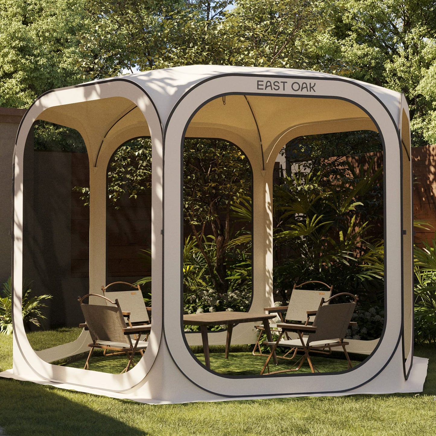 Portable Pop-Up Screen House Tent with Carry Bag