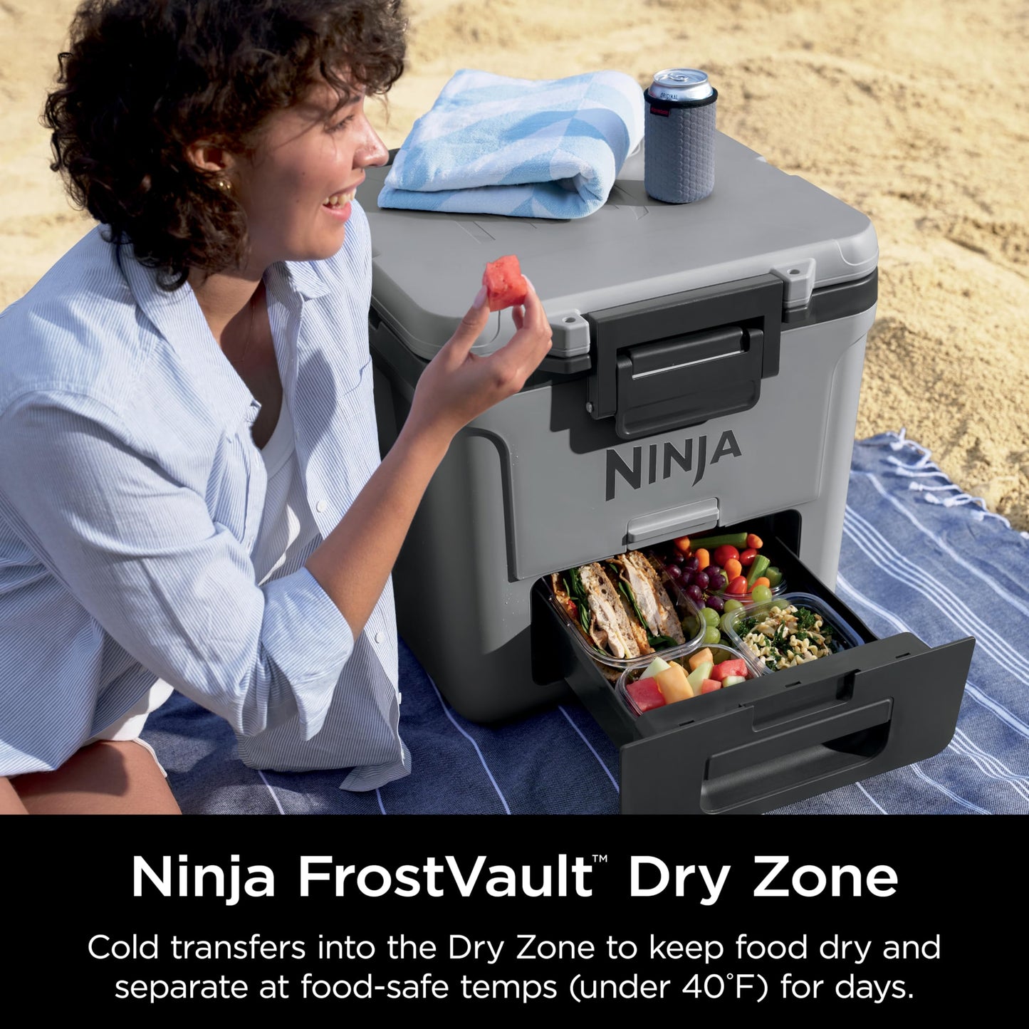 Ninja FrostVault 30QT Cooler with Wheels