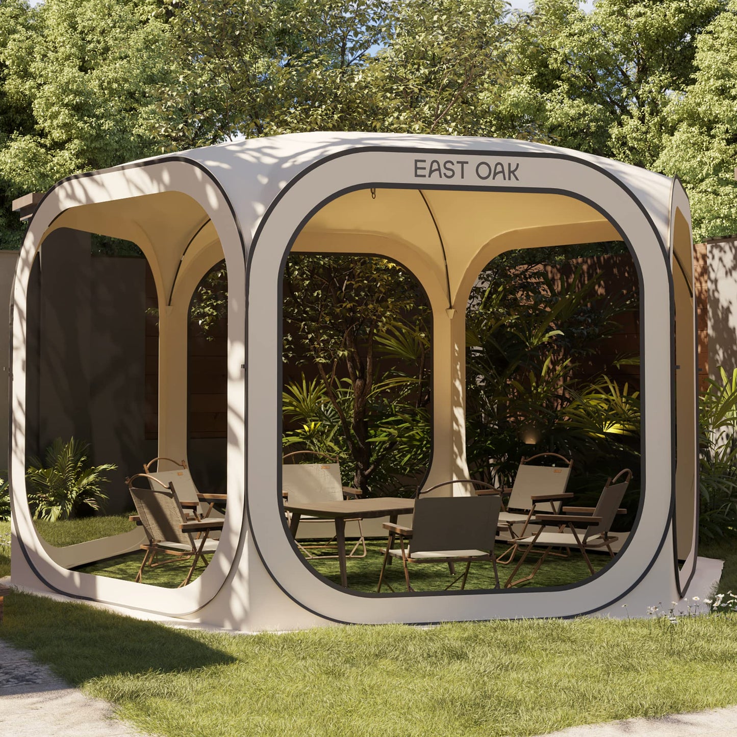 Portable Pop-Up Screen House Tent with Carry Bag